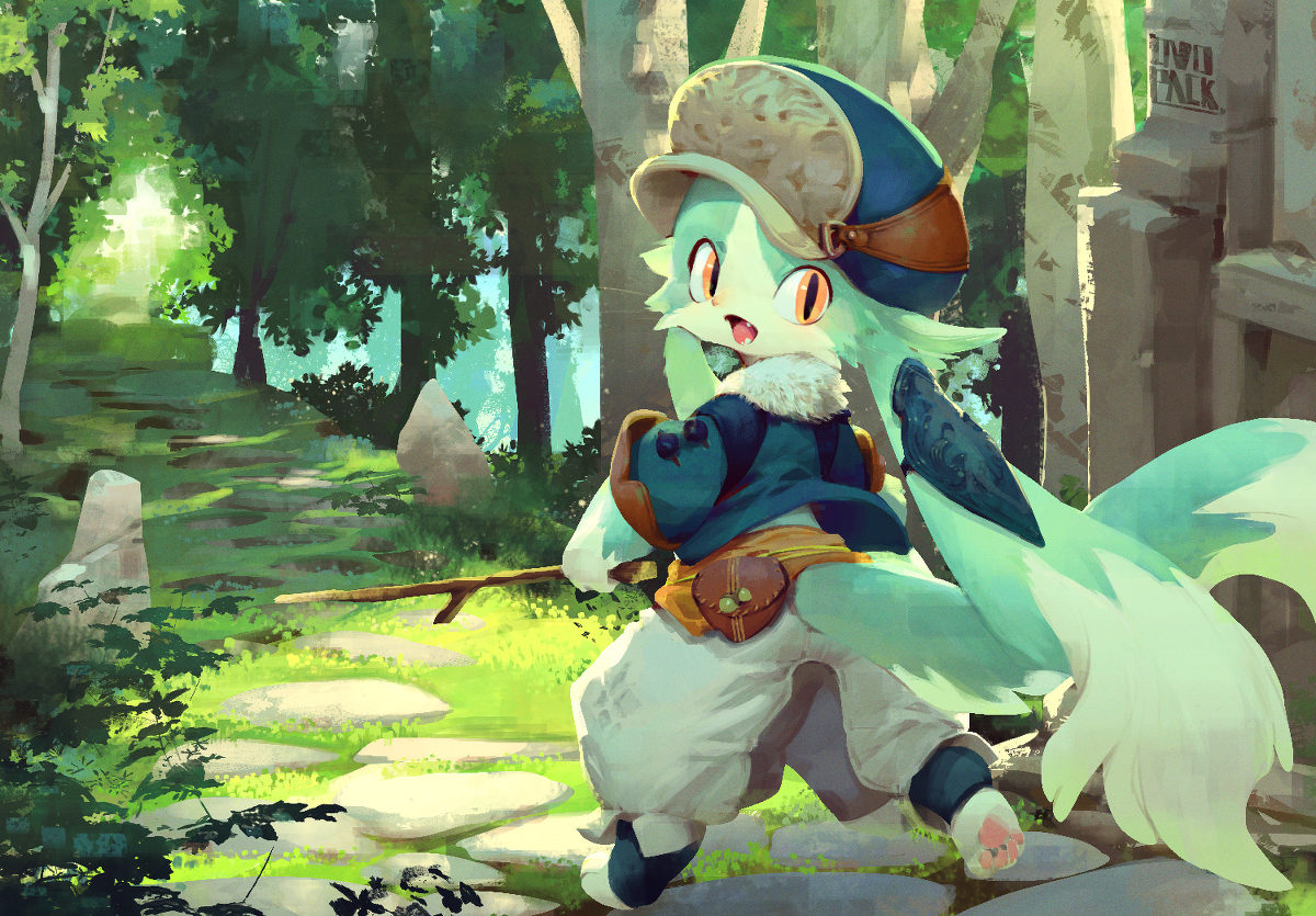 图文无关，画师为村山竜大（曾参与最终幻想、口袋妖怪的美术工作）